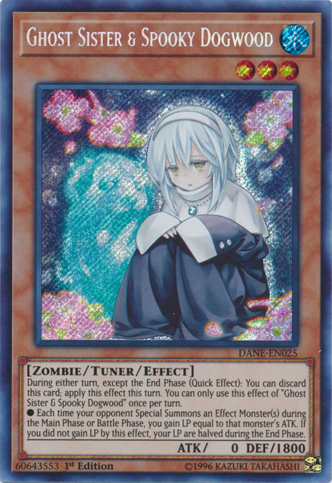 Ghost Sister & Spooky Dogwood [DANE-EN025] Secret Rare | Odin's Place