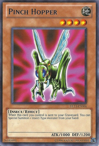 Pinch Hopper (Blue) [DL13-EN006] Rare | Odin's Place