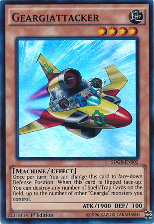 Geargiattacker [SDGR-EN002] Super Rare | Odin's Place