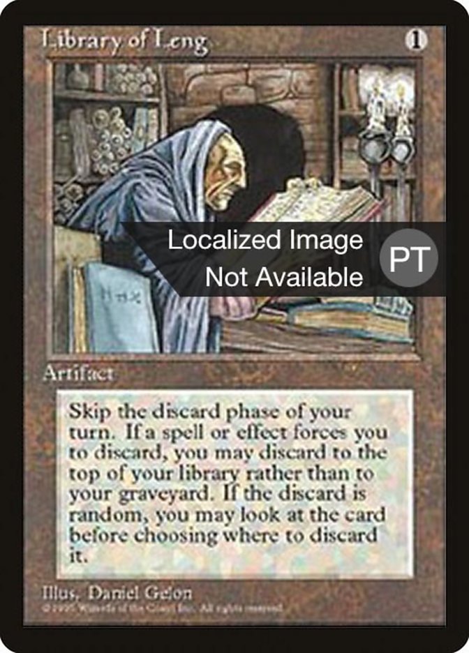 Library of Leng [Fourth Edition (Foreign Black Border)] | Odin's Place