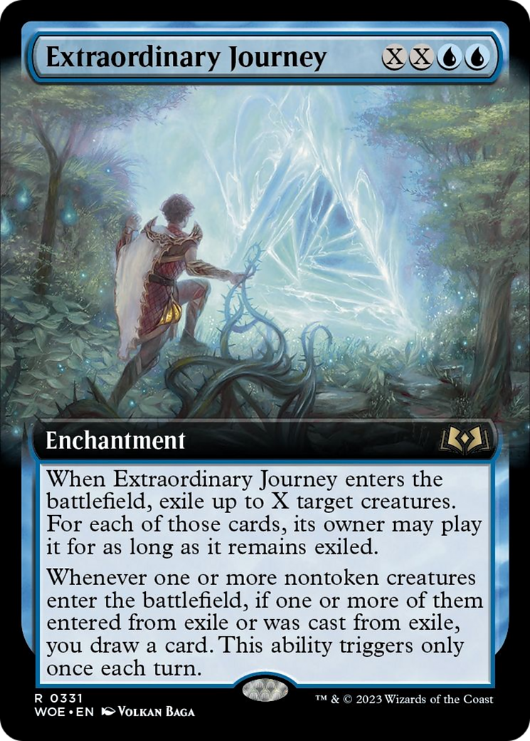 Extraordinary Journey (Extended Art) [Wilds of Eldraine] | Odin's Place