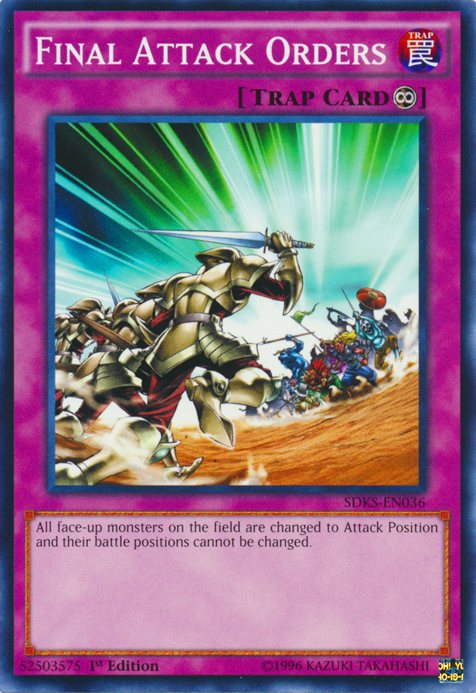 Final Attack Orders [SDKS-EN036] Common | Odin's Place