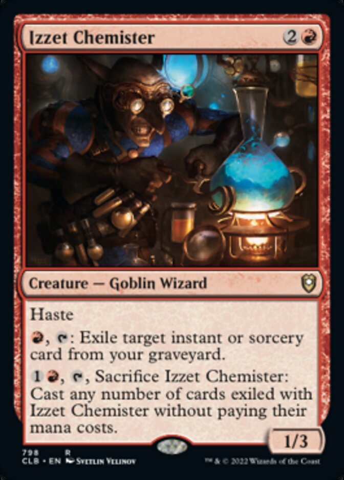 Izzet Chemister [Commander Legends: Battle for Baldur's Gate] | Odin's Place