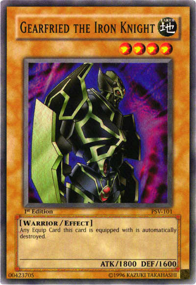Gearfried the Iron Knight [PSV-101] Super Rare | Odin's Place