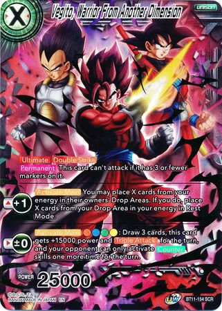 Vegito, Warrior From Another Dimension (BT11-154) [Vermilion Bloodline 2nd Edition] | Odin's Place