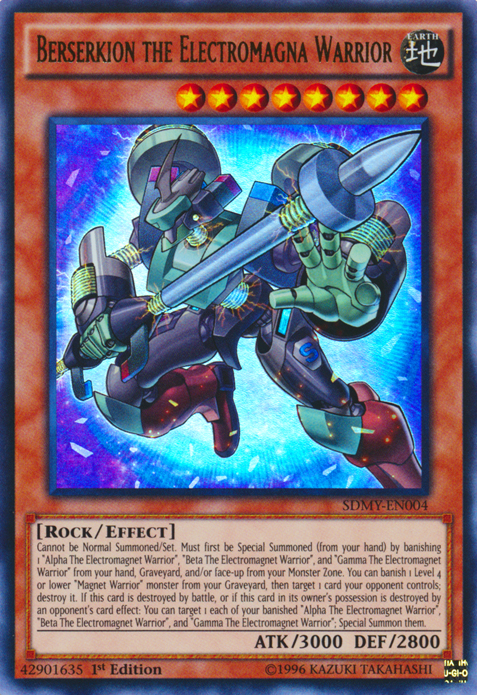 Berserkion the Electromagna Warrior [SDMY-EN004] Ultra Rare | Odin's Place