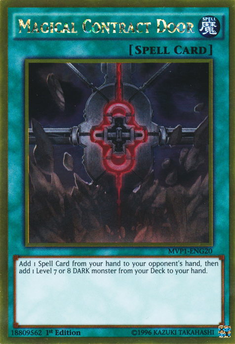 Magical Contract Door [MVP1-ENG20] Gold Rare | Odin's Place