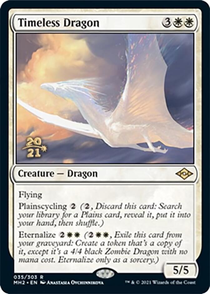 Timeless Dragon [Modern Horizons 2 Prerelease Promos] | Odin's Place