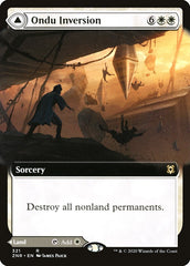 Ondu Inversion // Ondu Skyruins (Extended Art) [Zendikar Rising] | Odin's Place