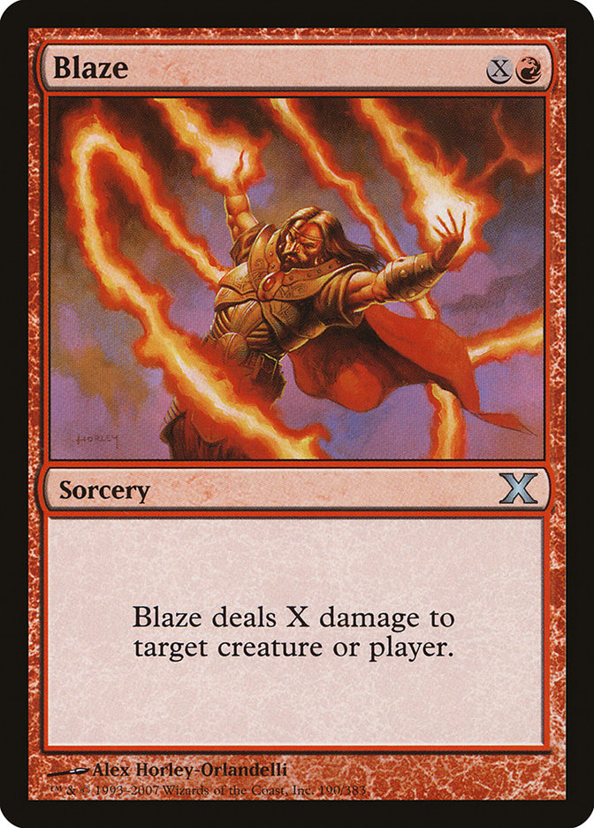 Blaze (190) [Tenth Edition] | Odin's Place