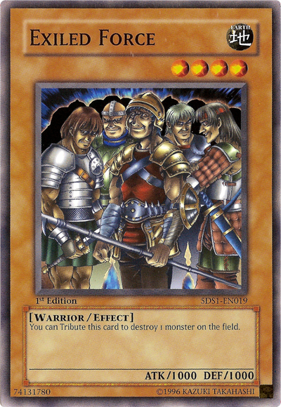 Exiled Force [5DS1-EN019] Common | Odin's Place