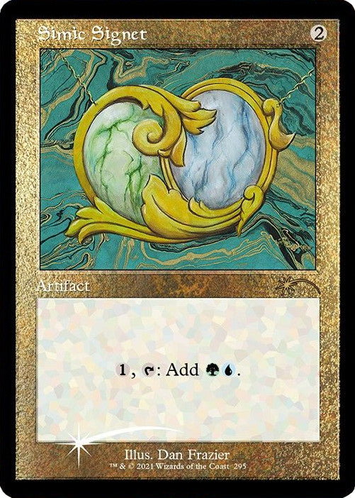 Simic Signet (Retro) (Foil Etched) [Secret Lair Drop Series] | Odin's Place