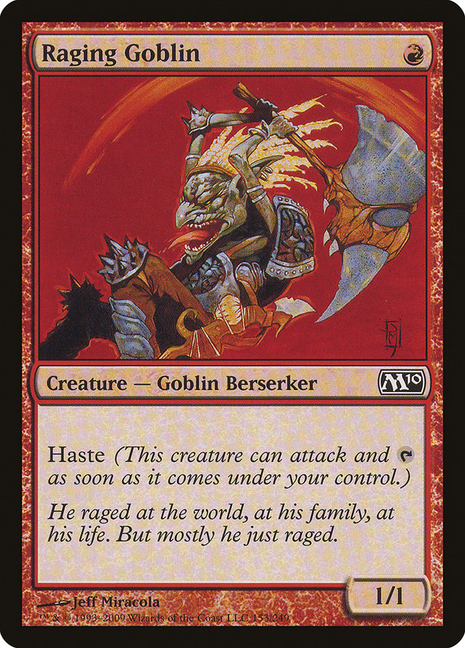 Raging Goblin (153) [Magic 2010] | Odin's Place