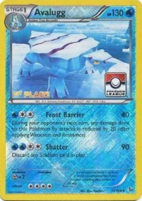 Avalugg (31/106) (League Promo 1st Place) [XY: Flashfire] | Odin's Place