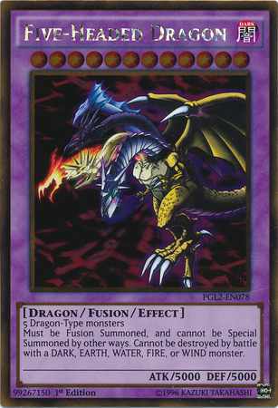Five-Headed Dragon [PGL2-EN078] Gold Rare | Odin's Place