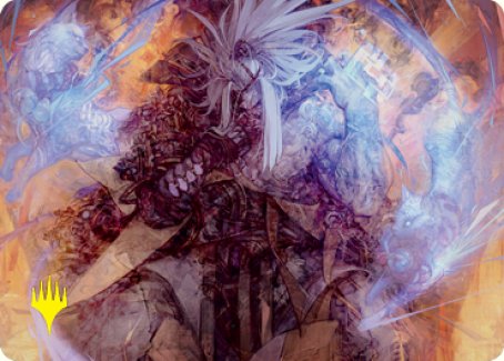 Satoru Umezawa 2 Art Card (Gold-Stamped Signature) [Kamigawa: Neon Dynasty Art Series] | Odin's Place