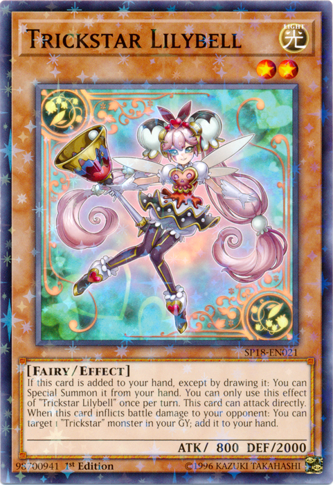 Trickstar Lilybell [SP18-EN021] Starfoil Rare | Odin's Place