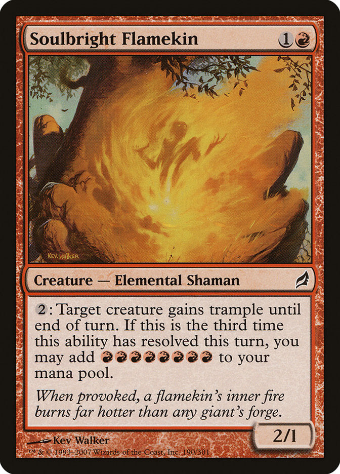 Soulbright Flamekin (190) [Lorwyn] | Odin's Place