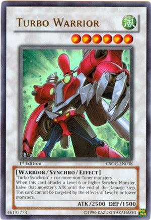 Turbo Warrior [CSOC-EN038] Ultra Rare | Odin's Place