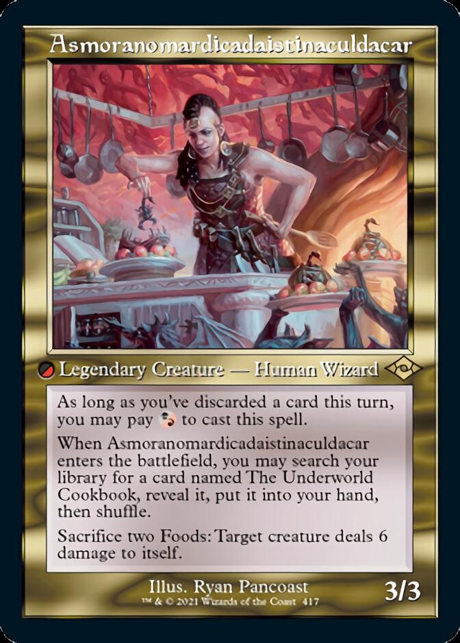 Asmoranomardicadaistinaculdacar (Retro Foil Etched) [Modern Horizons 2] | Odin's Place