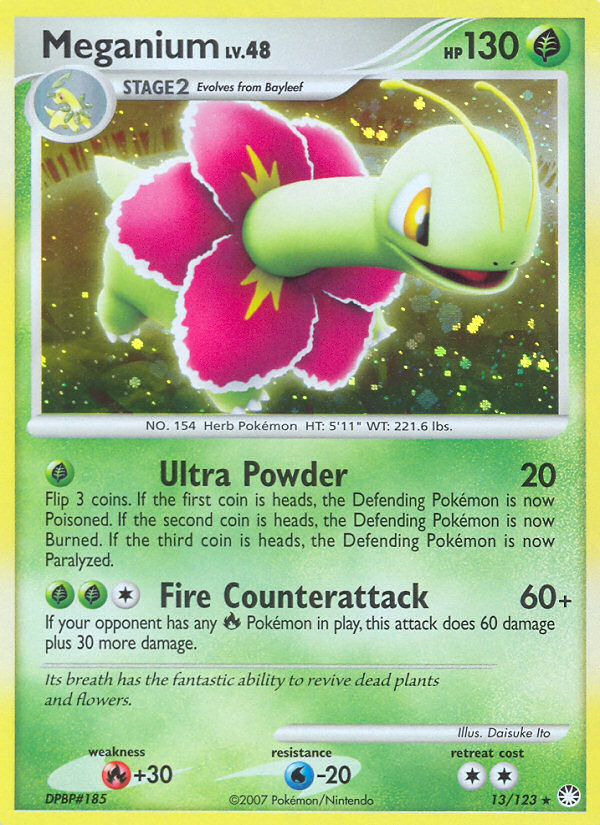 Meganium (13/123) [Diamond & Pearl: Mysterious Treasures] | Odin's Place