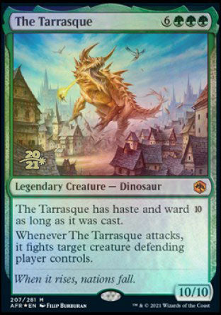 The Tarrasque [Dungeons & Dragons: Adventures in the Forgotten Realms Prerelease Promos] | Odin's Place