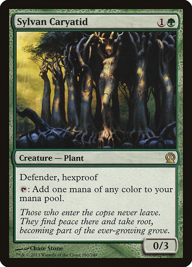 Sylvan Caryatid (180) [Theros] | Odin's Place