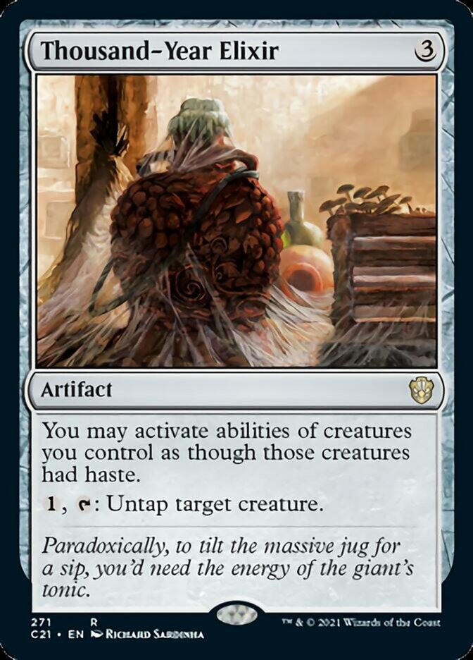 Thousand-Year Elixir [Commander 2021] | Odin's Place