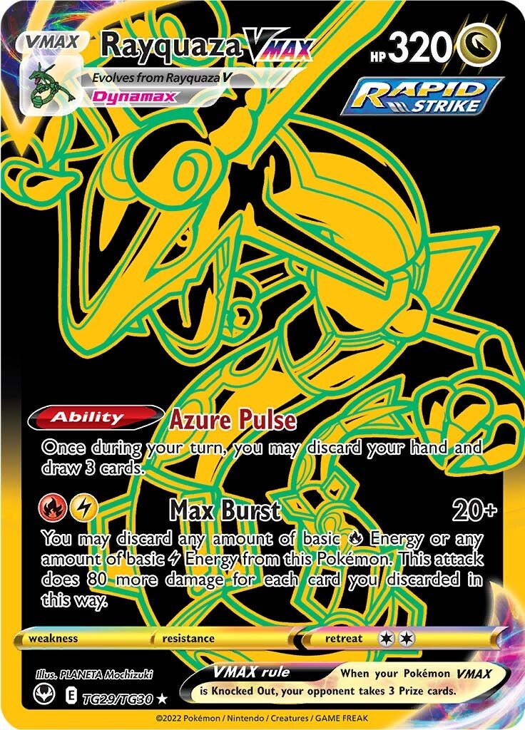 Rayquaza VMAX (TG29/TG30) [Sword & Shield: Silver Tempest] | Odin's Place