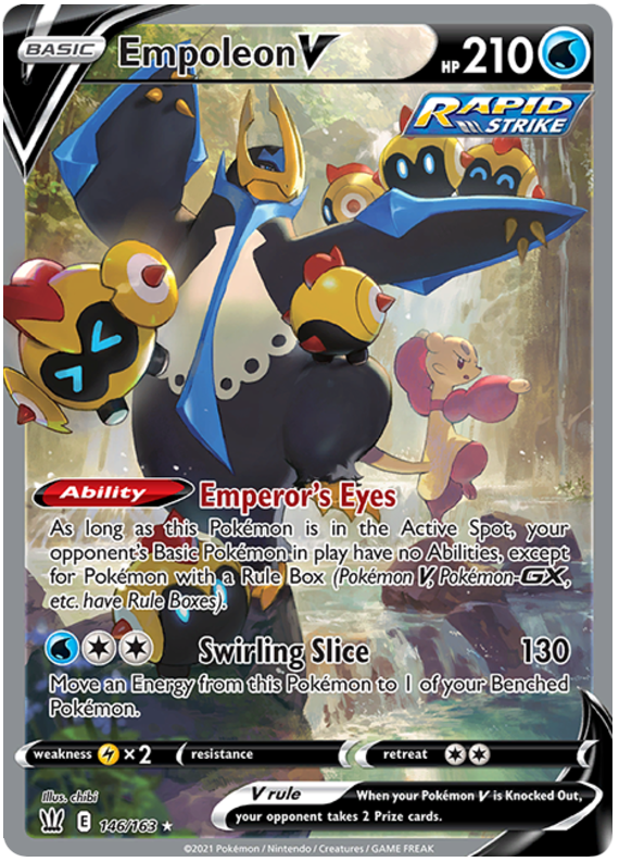 Empoleon V (146/163) [Sword & Shield: Battle Styles] | Odin's Place