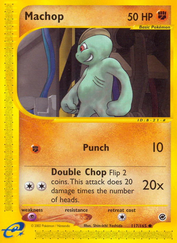 Machop (117/165) [Expedition: Base Set] | Odin's Place