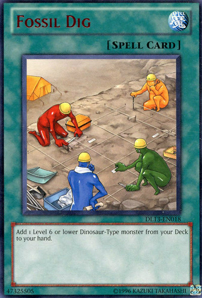 Fossil Dig (Red) [DL13-EN018] Rare | Odin's Place