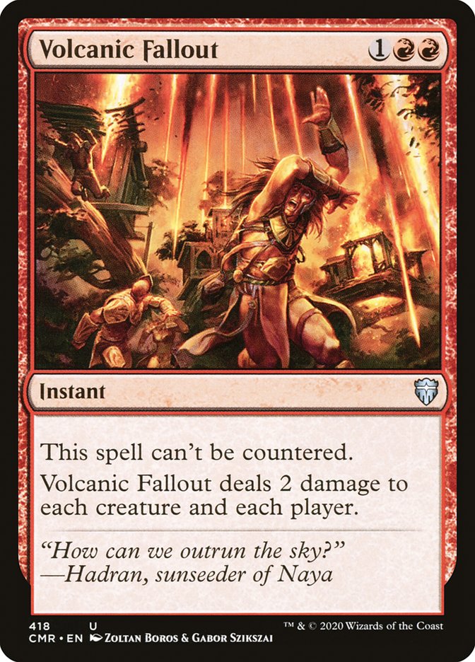 Volcanic Fallout [Commander Legends] | Odin's Place