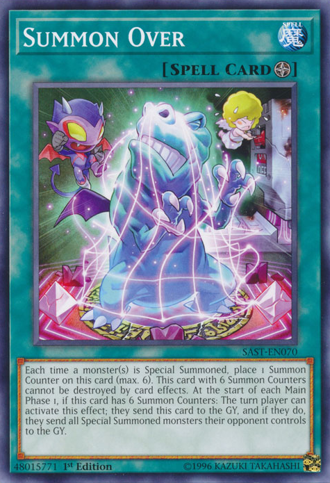 Summon Over [SAST-EN070] Common | Odin's Place