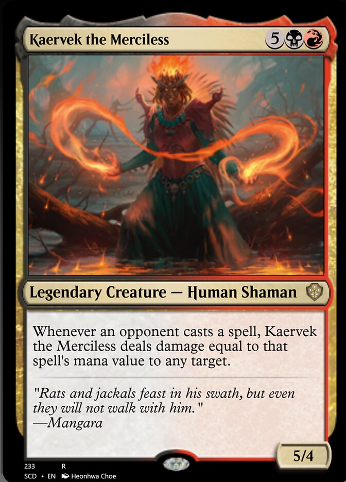 Kaervek the Merciless [Starter Commander Decks] | Odin's Place