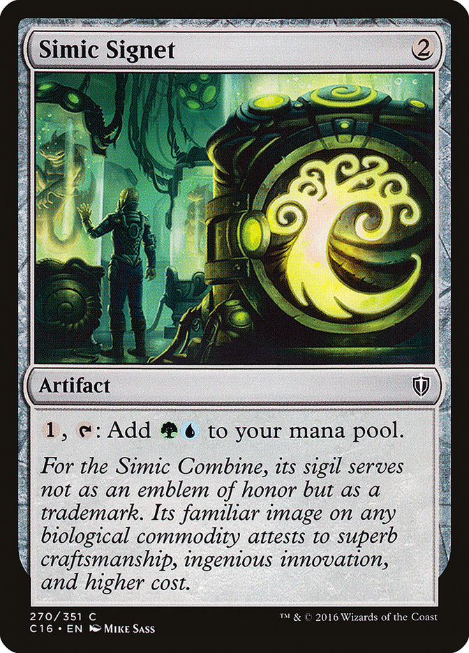 Simic Signet (270) [Commander 2016] | Odin's Place