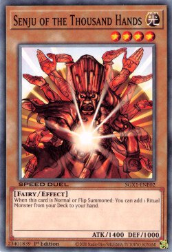 Senju of the Thousand Hands [SGX1-ENE02] Common | Odin's Place