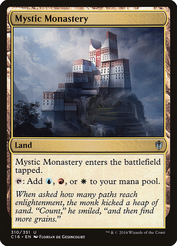 Mystic Monastery (310) [Commander 2016] | Odin's Place