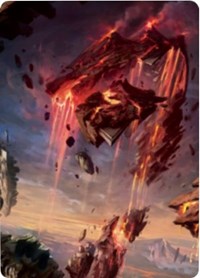 Mountain 2 Art Card [Zendikar Rising Art Series] | Odin's Place