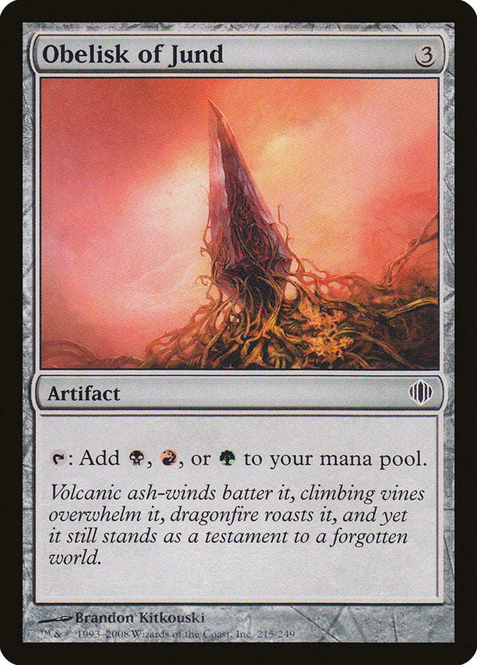 Obelisk of Jund (215) [Shards of Alara] | Odin's Place