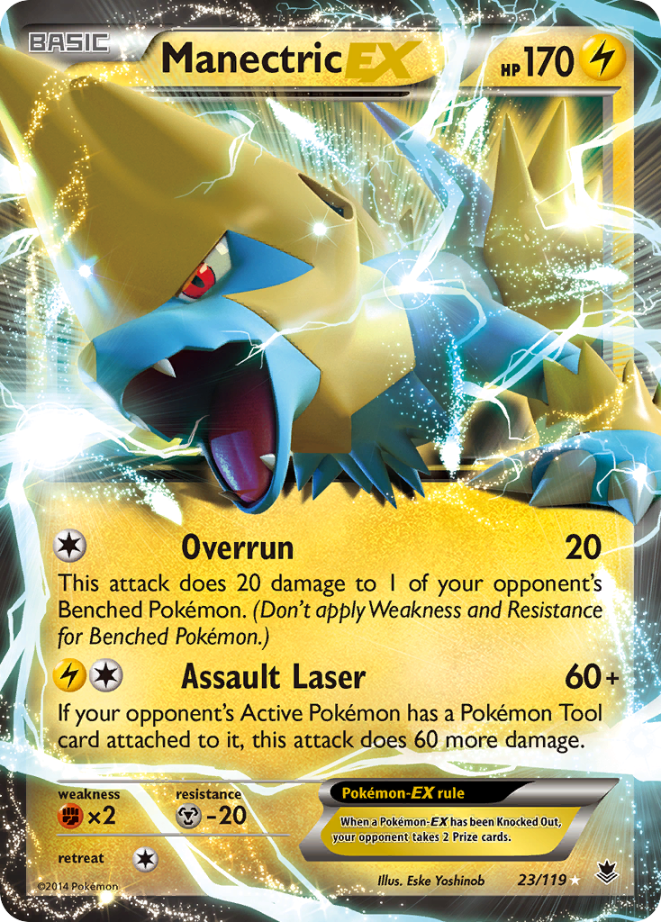 Manectric EX (23/119) [XY: Phantom Forces] | Odin's Place