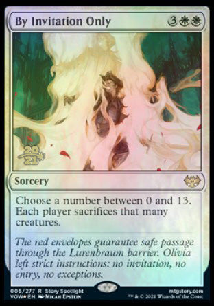 By Invitation Only [Innistrad: Crimson Vow Prerelease Promos] | Odin's Place