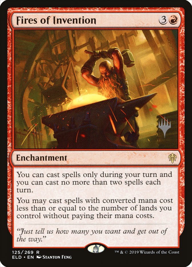 Fires of Invention (Promo Pack) [Throne of Eldraine Promos] | Odin's Place