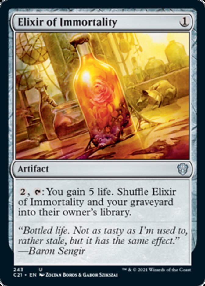 Elixir of Immortality [Commander 2021] | Odin's Place