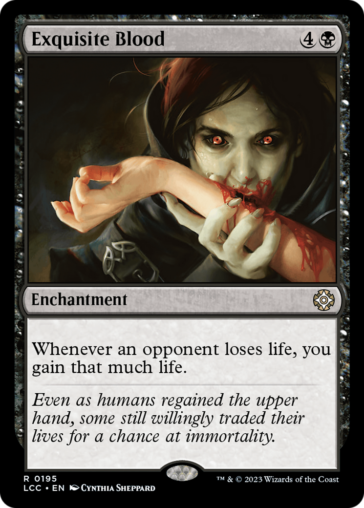 Exquisite Blood [The Lost Caverns of Ixalan Commander] | Odin's Place