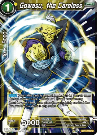 Gowasu, the Careless (BT16-086) [Realm of the Gods] | Odin's Place