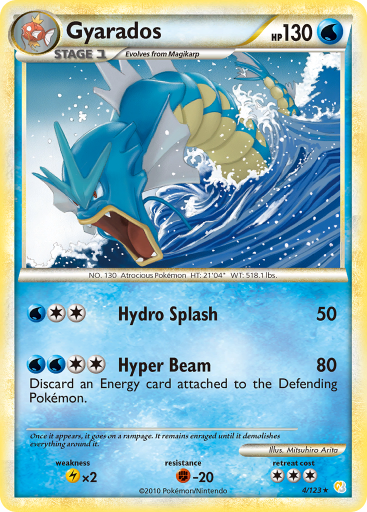 Gyarados (4/123) [HeartGold & SoulSilver: Base Set] | Odin's Place