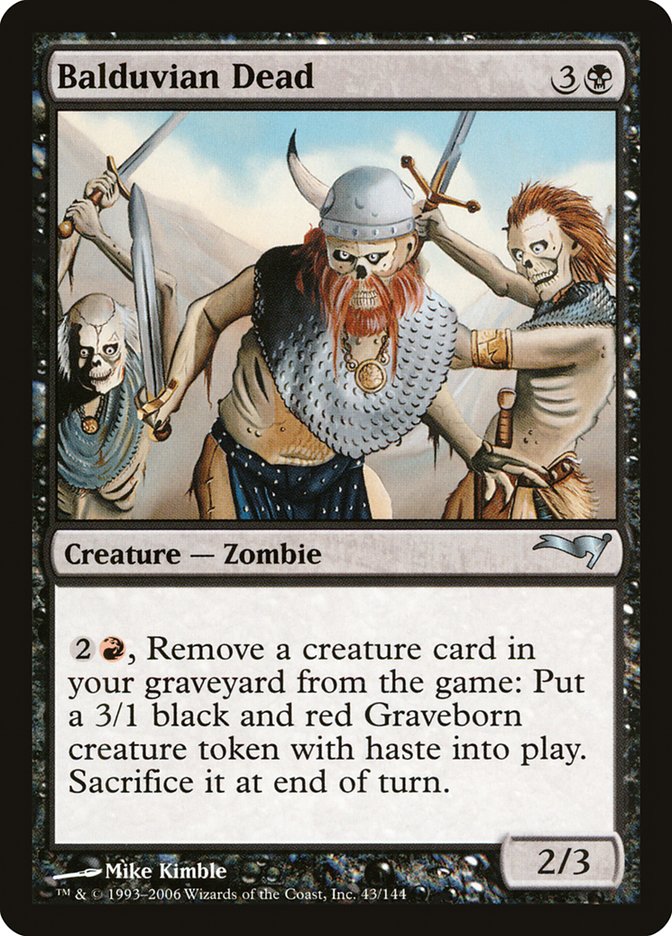 Balduvian Dead (43) [Coldsnap Theme Decks] | Odin's Place
