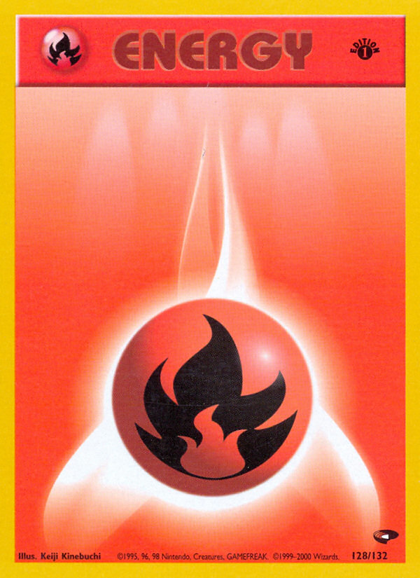 Fire Energy (128/132) [Gym Challenge 1st Edition] | Odin's Place
