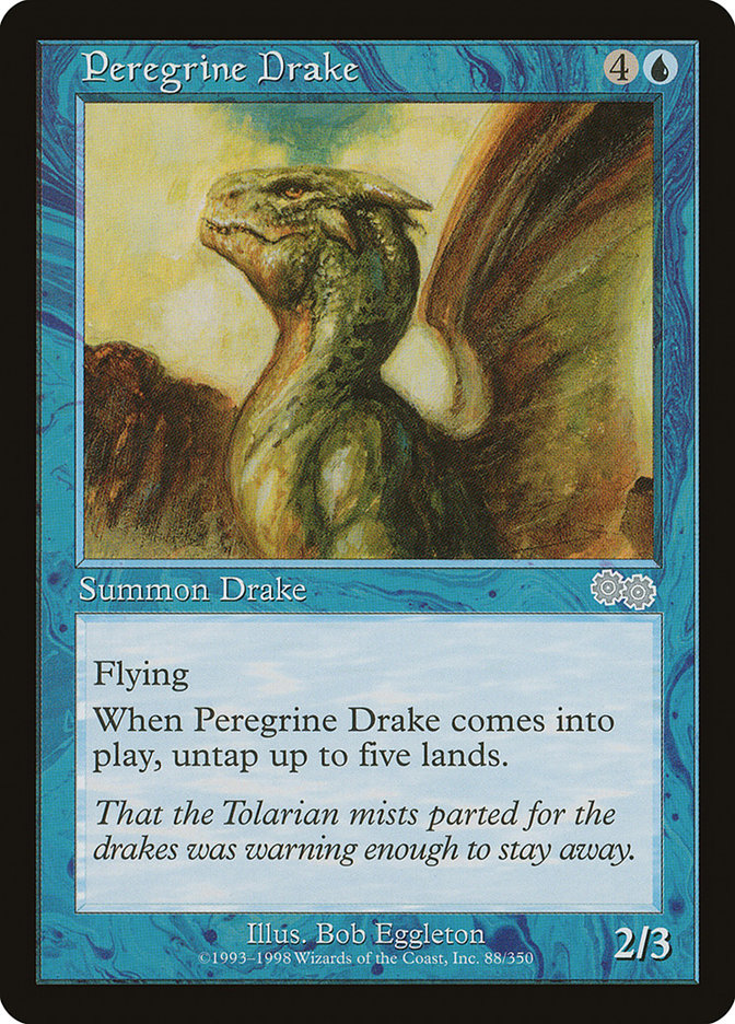 Peregrine Drake (88) [Urza's Saga] | Odin's Place